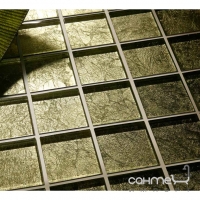Мозаїка скляна 30,5X30,5 Veneto Design GLASS NILO COOPER M354 (мідь)