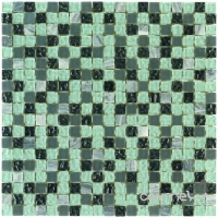 Мозаїка з натурального каменю 31X31 Veneto Design MIX RAVENA GRAFITO M350 (сіра)