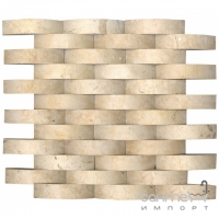 Мозаика из натурального камня 30,5X30,5 Veneto Design Marble ICARO MARFIL M368 (бежевая)