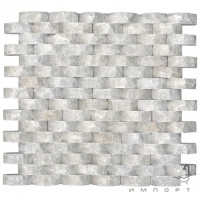 Мозаїка із натурального каменю 30,5X30,5 Veneto Design Marble PEGASO BLANCO M372 (біла)