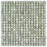 Мозаика из натурального камня 30,5X30,5 Veneto Design Marble CRONOS GRIS M340 (серая)
