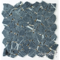 Мозаика из натурального камня 30X30 Veneto Design Marble BACO NEGRO M334 (черная)