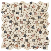 Мозаика из натурального камня 30X30 Veneto Design Marble DEDALO MULTICOLOR M340 (микс)	