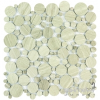 Мозаика из натурального камня 30X30 Veneto Design Marble APOLO GRIS M366 (серая)