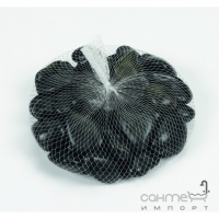 Мозаика из натурального камня без основы (мешочек 1 кг) Veneto Design COMORES NEGRO L808 (черная)