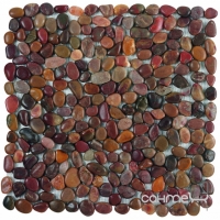 Мозаика из натурального камня 30X30 Veneto Design MICRONESIA ROJO M340 (красная)