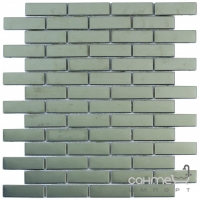 Мозаика металлическая 26,2X30,6 Veneto Design Metal BRICKMETAL SILVER M362 (серебро)