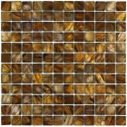 Мозаика из ракушек 31,8X31,8 Veneto Design Shell SEYCHELLES MARRON M368 (коричневая)