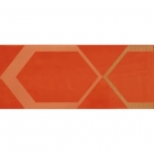 Декор для стен 25x60 Viva Ceramica Dolceamaro Poligoni Orange Tangerine (красный) 653E7RB