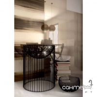 Плитка для стен 25x60 Viva Ceramica Dolceamaro Black Poison (черная) 653E9R