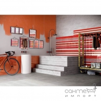 Декор, комплект 100x60 Viva Ceramica Dolceamaro Materia Orange Tangerine (червоний) 653E7RC