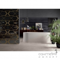 Декор для стін 25x60 Viva Ceramica Dolceamaro Poligoni Coconut (коричневий) 653E6RB