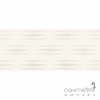 Плитка для стен, декор 25x60 Viva Ceramica Miroir Jaquard Plume (белая) 655P0RN