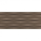 Плитка для стін, декор Viva Ceramica Miroir Jaquard Vison (коричнева) 25x60
