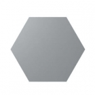 Настенная плитка, шестиугольная 21,5x25 Wow Hexa Liso Ash Grey Matt (серая, матовая)