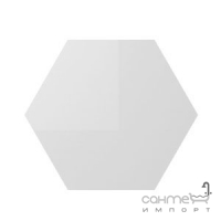 Настінна плитка шестикутна 21,5x25 Wow Hexa Liso Ice White Gloss (біла, глянсова)