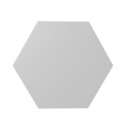 Шестиугольная плитка для стен 21,5x25 Wow Hexa Ice White Matt (белая, матовая)