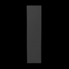 Настенная плитка 7,5x30 Wow Subway Lab Delta XL Graphite Matt (черная, матовая)