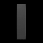 Настенная плитка 7,5x30 Wow Subway Lab Arch XL Graphite Matt (черная, матовая)