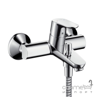 Змішувач для ванни Hansgrohe Focus 31940000 хром + душовий гарнітур Crometta-100 266664000 хром