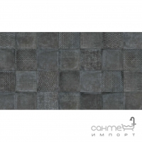 Напольная плитка, декор 40x40 Serenissima Riabita il Cotto Fabric Mix Industrial (темно-серая)