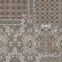 Плитка для підлоги, декор 40x40 Serenissima Riabita il Cotto Inserto Pattern Beige S/4 (4 різних дизайну)