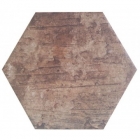 Плитка универсальная, шестиугольная 24x27,7 Cir NEW YORK Esagona Chelsea (красно-коричневая)