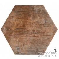 Плитка универсальная, шестиугольная 24x27,7 Cir NEW YORK Esagona Central Park (коричневая)