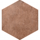 Плитка шестиугольная 24x27,7 Cir Riabita il Cotto Esagona Classic (красно-коричневая)