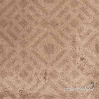 Плитка универсальная, декор 10x10 Cir Riabita il Cotto Fabric Classic (красно-коричневая)