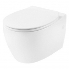 Підвісний безободковий унітаз з сидінням slim softclose Devit Acqua 3020155 білий