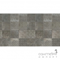 Плитка універсальна декор 10x10 Cir Riabita il Cotto Fabric Industrial (темно-сіра)