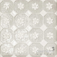 Плитка универсальная, декор 10x10 Cir Riabita il Cotto Inserto Majolica Minimal s/6 (серая)