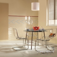 Фриз стеклянный 3x40 Paradyz Uniwersalna Listwa Szklana Beige (глянцевый)