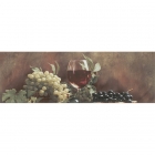 Настінна плитка, декор скляний 20x60 Paradyz Uniwersalna Dekoracja Wine Inserto B