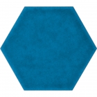 Настенная плитка, шестиугольная 25,4x29,4 Cerasarda Sardinia ESAGONA AZZURRO MARE (синяя)
