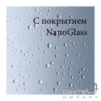 Душевая дверь в нишу KollerPool Classic Line CDO2/950 профиль silver (хром), стекло chinchilla