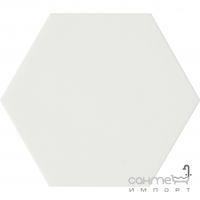 Настенная плитка, шестиугольная 25,4x29,4 Cerasarda Sardinia ESAGONA BIANCO PLAYA (белая)