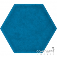 Настінна плитка шестикутна 25,4x29,4 Cerasarda Sardinia ESAGONA AZZURRO MARE (синя)