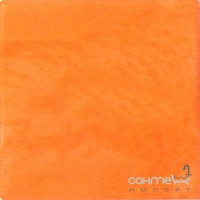 Настенная плитка 10x10 Cerasarda Onde Marine Arancio (оранжевая)