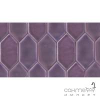 Настінна плитка 20x20 Cerasarda Cotto Glamour AMETISTA (фіолетова)