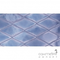 Настенная плитка, ромб 10x20 Cerasarda Cotto Glamour ROMBO GLICINE (светло-голубая)