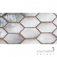 Настенная плитка, ромб 10x20 Cerasarda Cotto Glamour LOSANGA ORCHIDEA (сиреневая)