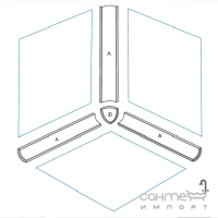 Профиль 0,3X19,8 Paradyz Gamma Brazowa Profil A (глянцевый)