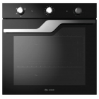 Электрический духовой шкаф Smalvic Next FI-74WTS NEXT 1021618800 черное стекло/нержавеющая сталь
