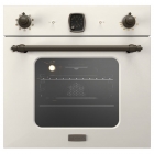 Электрический духовой шкаф Smalvic Classic FI-64MTR CLASSIC OLD WHITE 1021546300 матовая белая эмаль/темная латунь