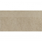 Плитка для підлоги, сходинка 29,8x59,8 Paradyz Optimal Beige Stopnica Nacinana Mat (матова)
