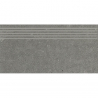 Плитка для підлоги, сходинка 29,8x59,8 Paradyz Optimal Grafit Stopnica Nacinana Mat (матова)