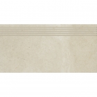 Плитка для підлоги, сходинка 29,8x59,8 Paradyz Adana Bianco Stopnica Nacinana Mat (матова)