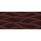 Настенная плитка, декор 26x60,5 Naxos Pixel Fascia Wave Bark (коричневая)